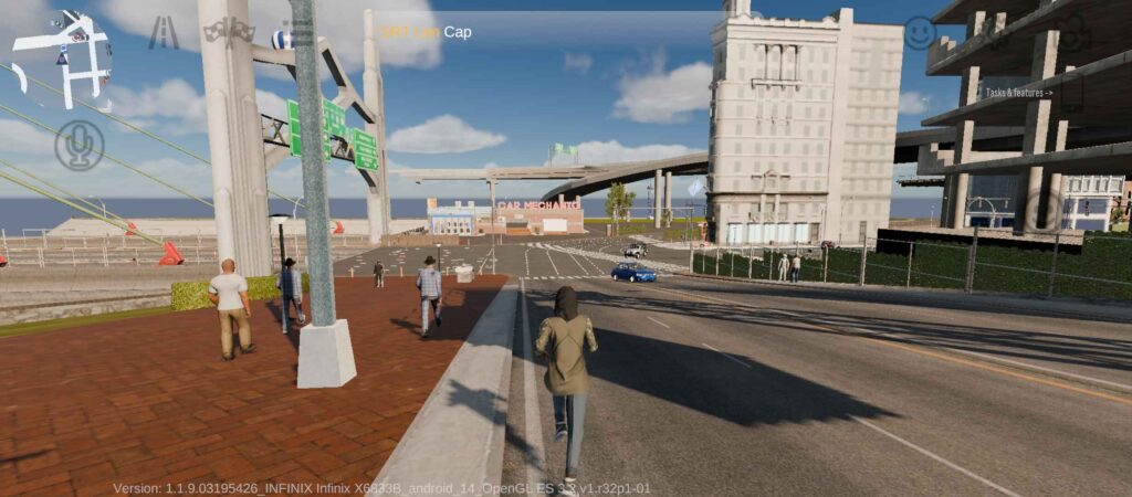 Free Walking Mode in Car Parking Multiplayer 2 Mod Apk